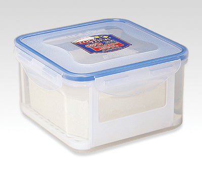 LocknLock Classic Food Container (HPL822T Square Tofu Container - 1.2L / 40oz)
