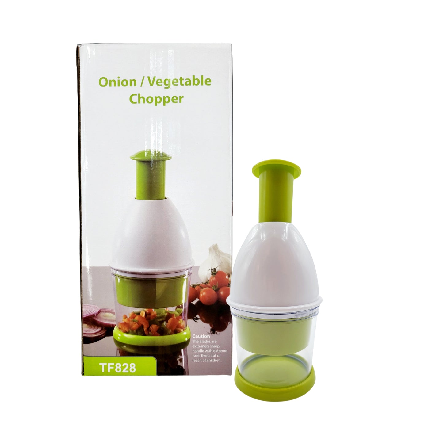 Onion and Vegetable Push-Top Chopper