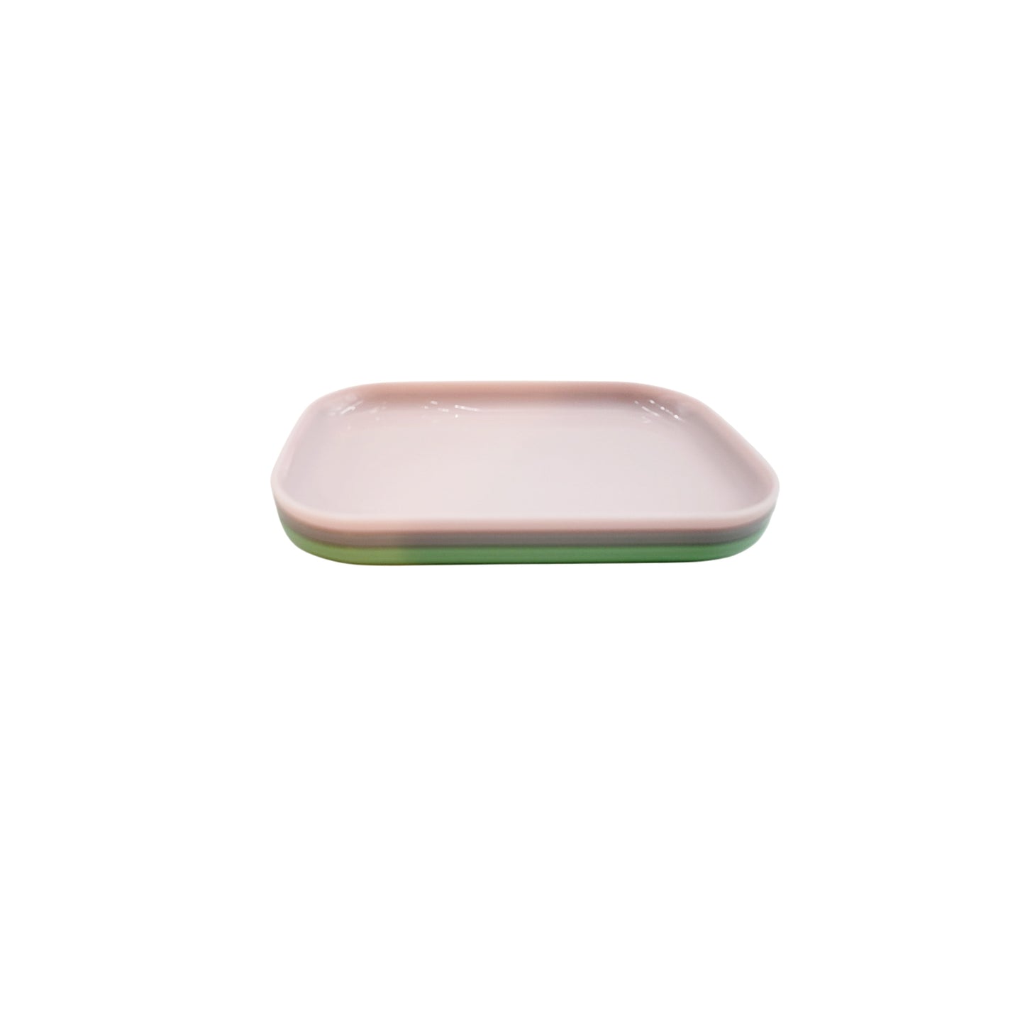 Pastel Party Rectangle Trays - Set of 3 pcs - Durable plastic - Made in Korea