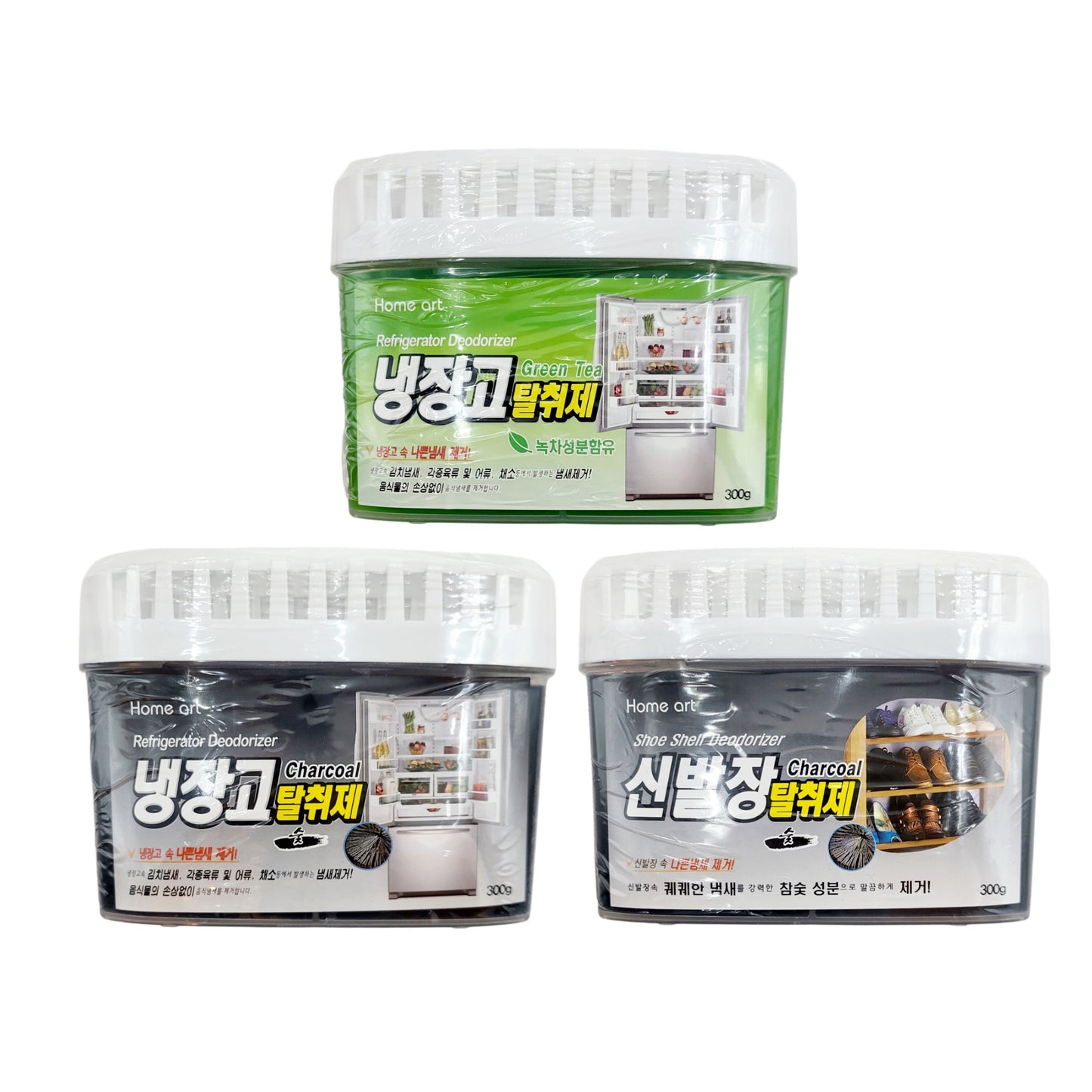 Home Art Deodorizers (Refrigerator and Shoe Shelf/Closet) - Made in Korea