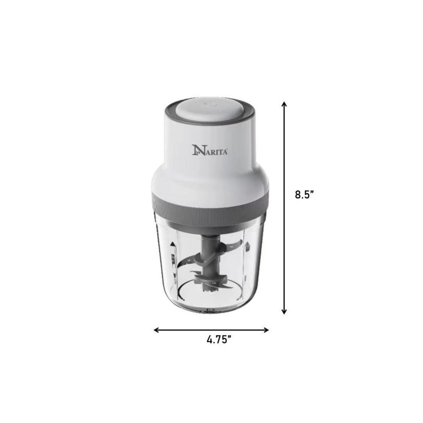 Narita Electric Food Chopper (600ml) - NMC-600