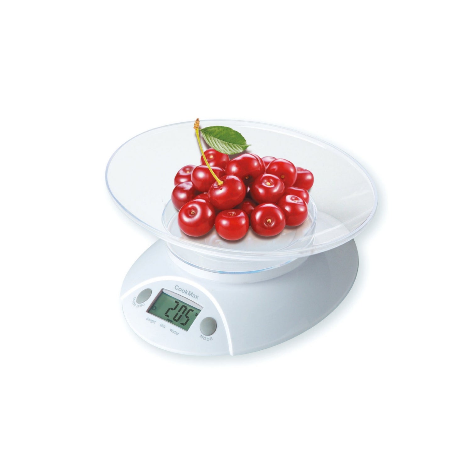 CookMax Digital Kitchen Scale (1 g/0.1 oz to 5 kgs/11 lbs)