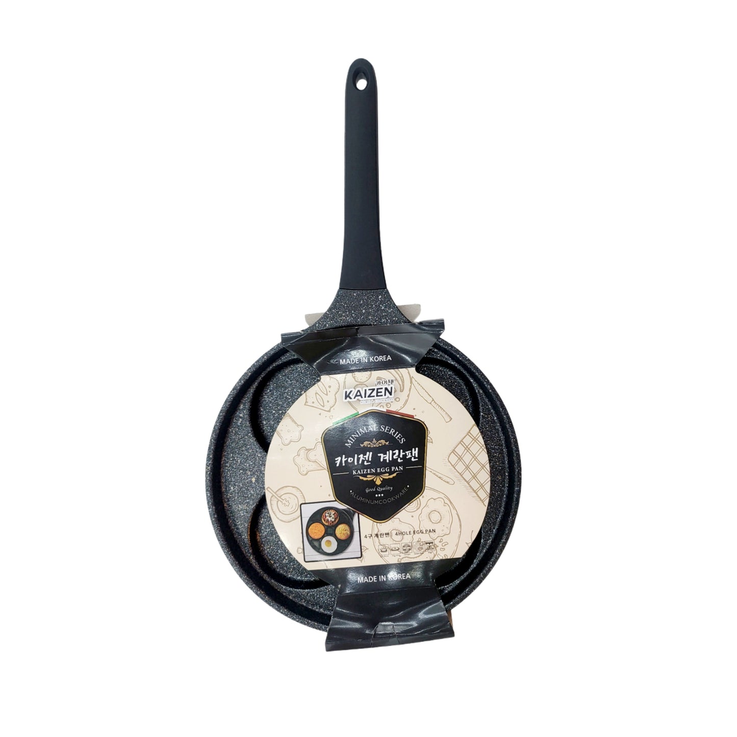 Kaizen 4-Hole Egg Fry Pan - Made in Korea
