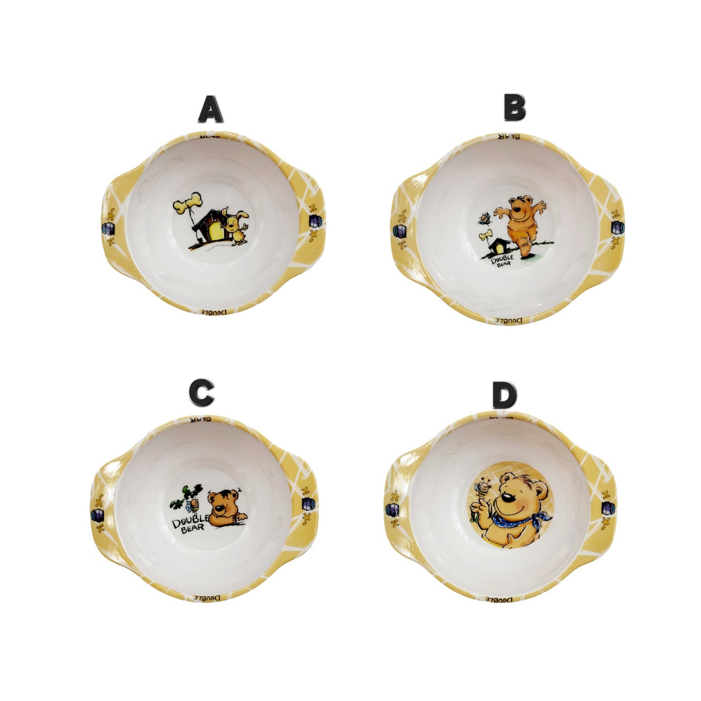 "Double Bear" Kids Bowl (Melamine)