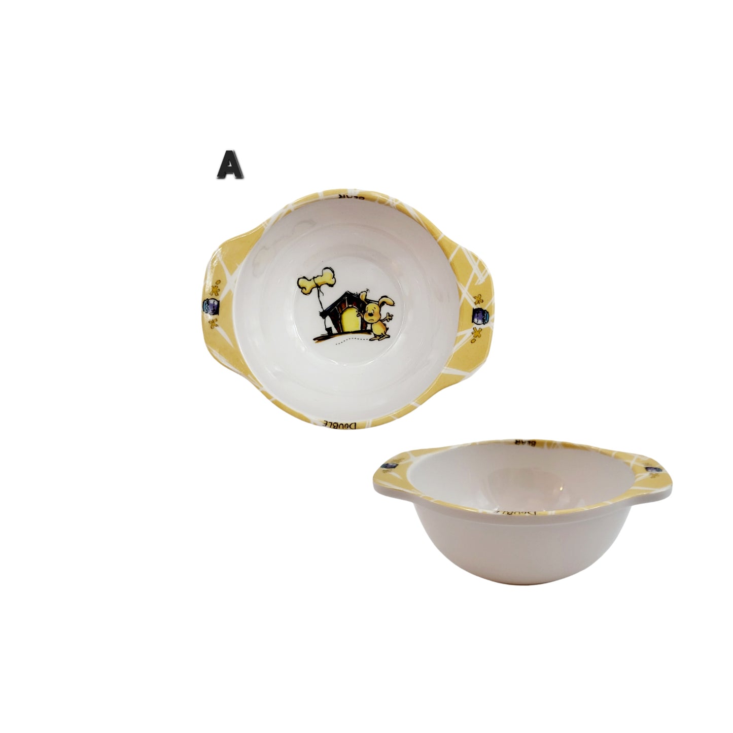 "Double Bear" Kids Bowl (Melamine)
