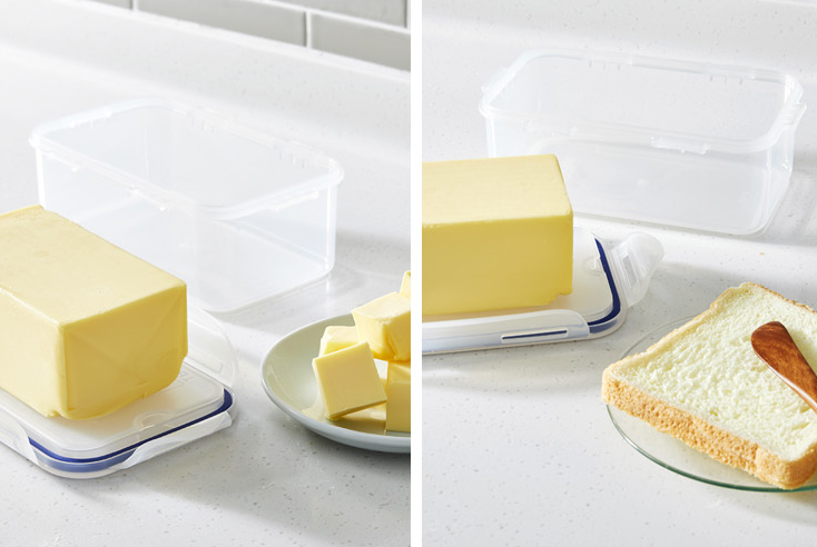 LocknLock Classic Food Container (HPL956 Rectangle Butter Container - 750ml / 25oz)