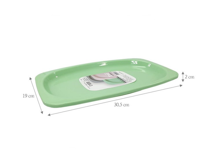 3-pack of Snazzy Simple Oval Color Tray "Large" - Made in Korea
