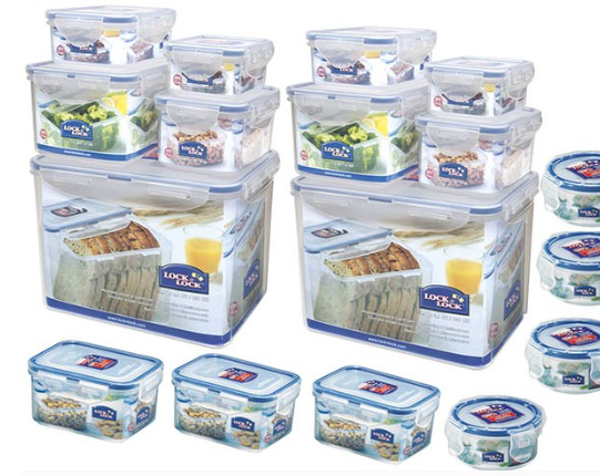 LocknLock Classic Food Container (HPL933A Round Container - 750ml / 25oz)