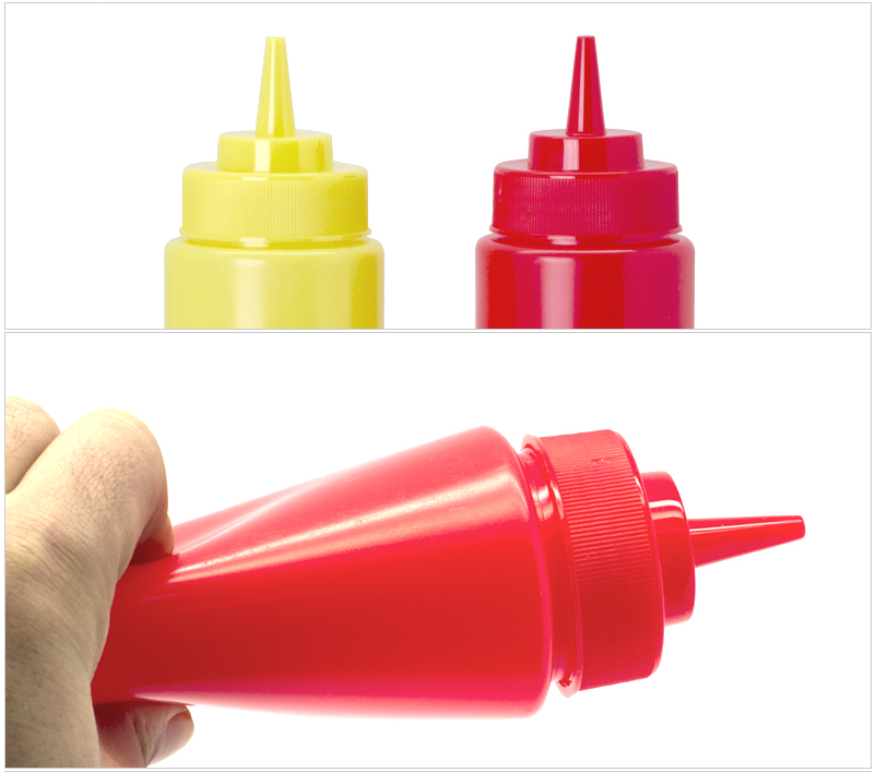 Plastic Condiment/Sauce Squeeze Bottles