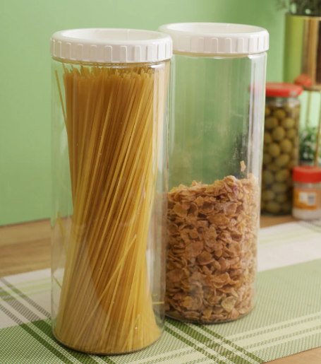 LocknLock Interlock Space Saving Food Container (INL403 Large Cylinder - 2.1L / 71oz)