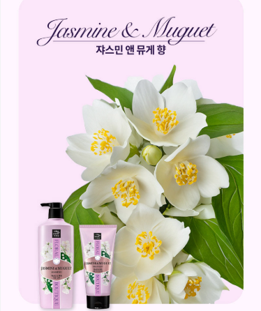 Mise En Scene Floral Boutique Shampoo & Treatment ("Freesia & Musk" or "Jasmine & Muguet") - Made in Korea