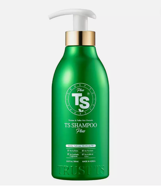 TS SHAMPOO Plus (Made in Korea - 16.9 fl oz / 500 ml)