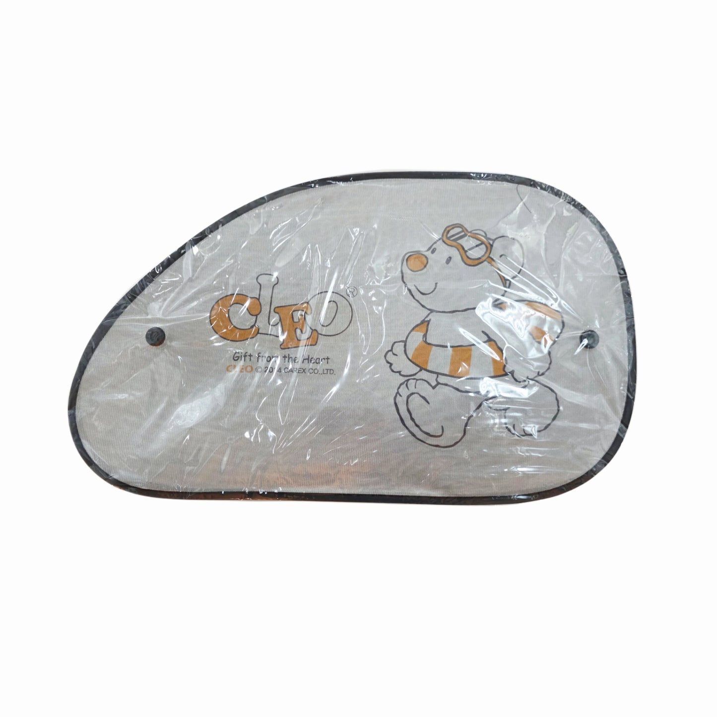 "Cleo" Car Window Sun Shade/Cover/Screen (Large) - 2 Covers + 4 Suction Cups