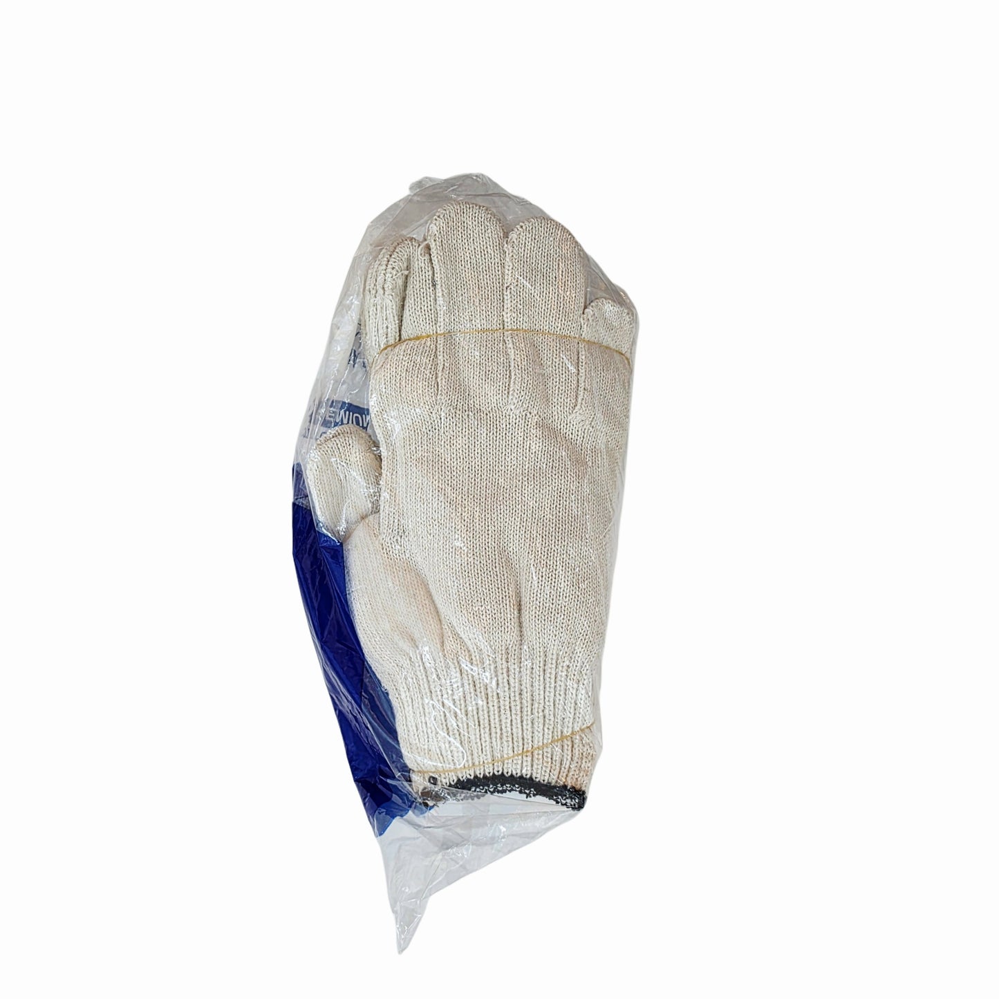 10-Pack of Premium Cotton Work Gloves - Made in Korea (10 pairs) - No Coating