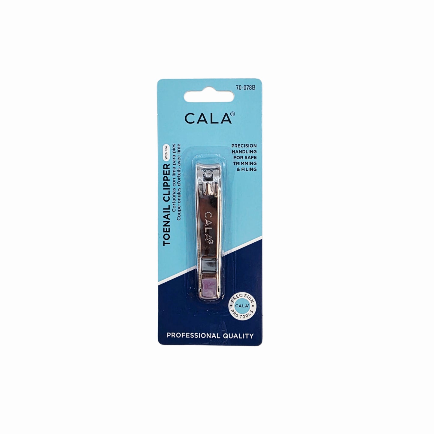 "Cala" Toenail Clipper w/ Attached Nail File
