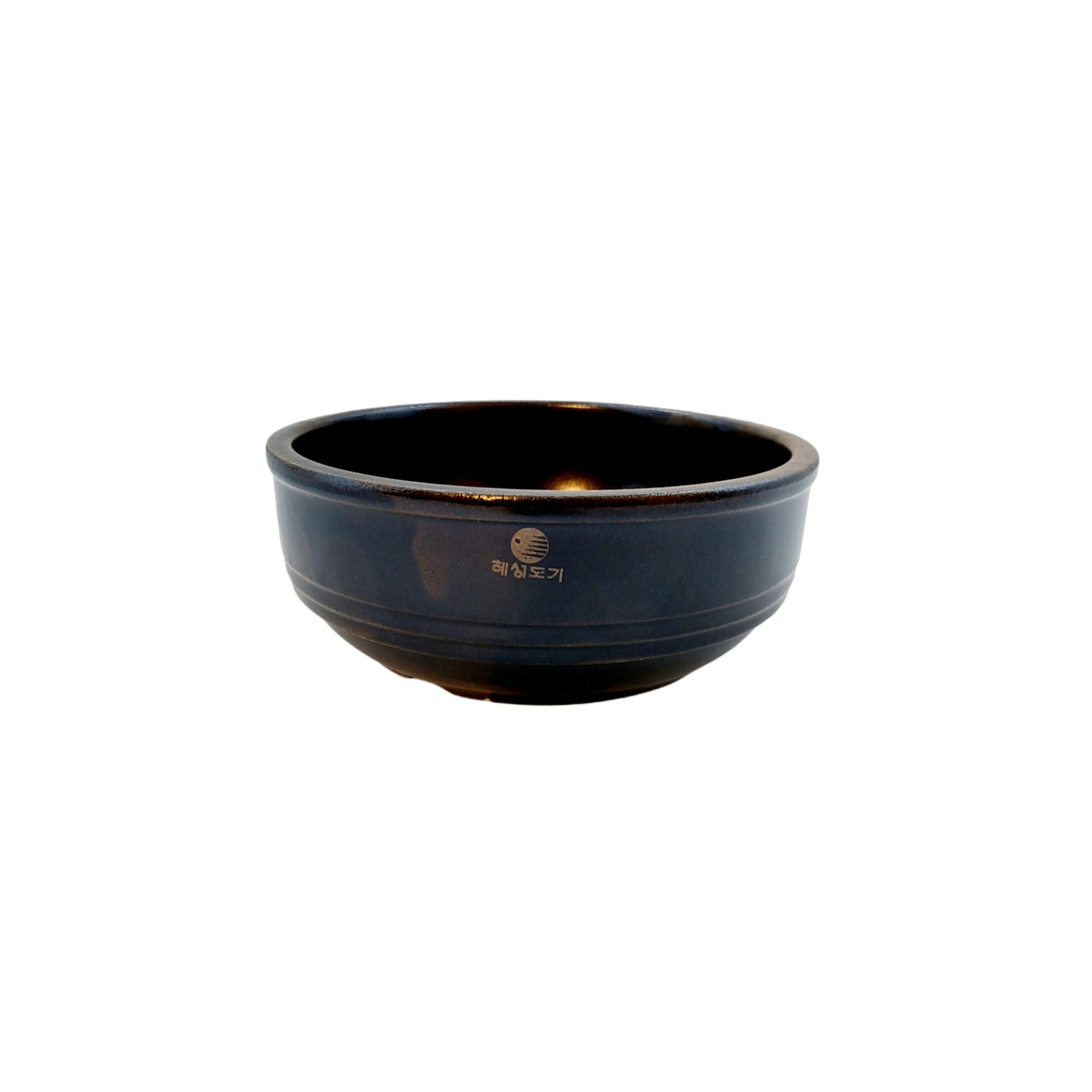 Korean Ttukbaegi Earthenware Soup Bowls – Bibimbap & Stew Type - Authentic Clay Pots for Stews & Soups - Made in Korea - 3 Sizes