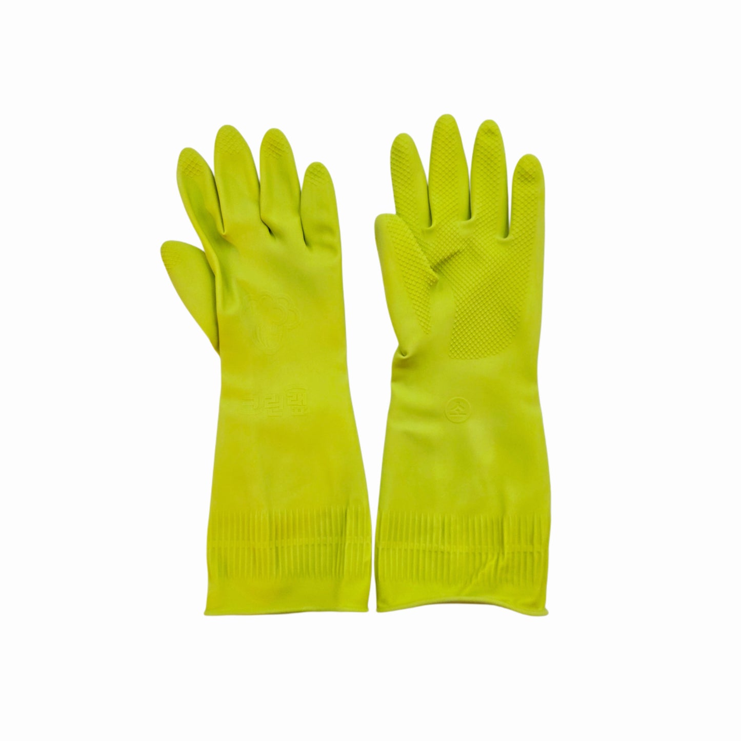 "Pastel" Rubber Latex Dishwashing Gloves by "Clean Wrap" - 3 Sizes (S/M/L) - BPA Free - Made in Vietnam