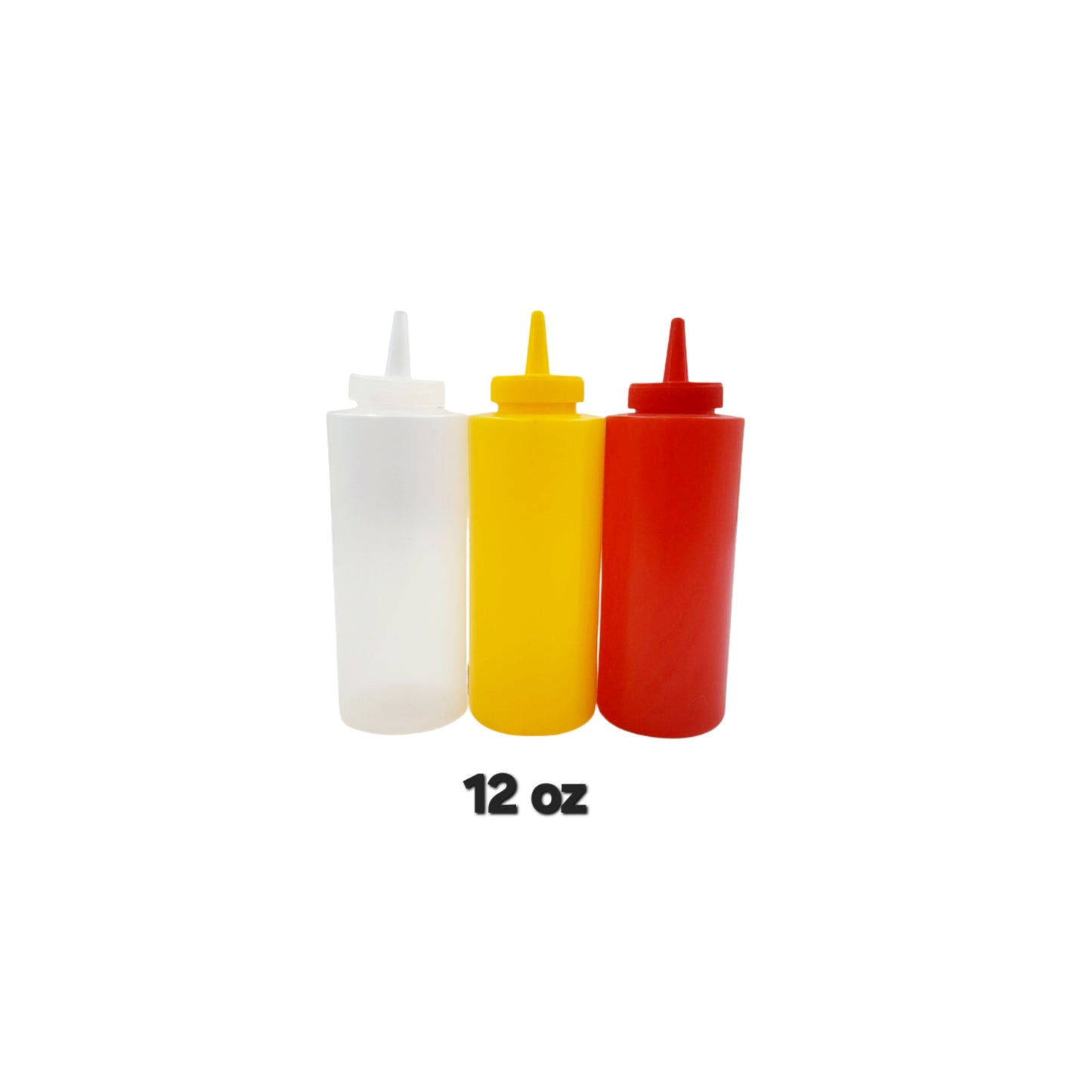 Plastic Condiment/Sauce Squeeze Bottles