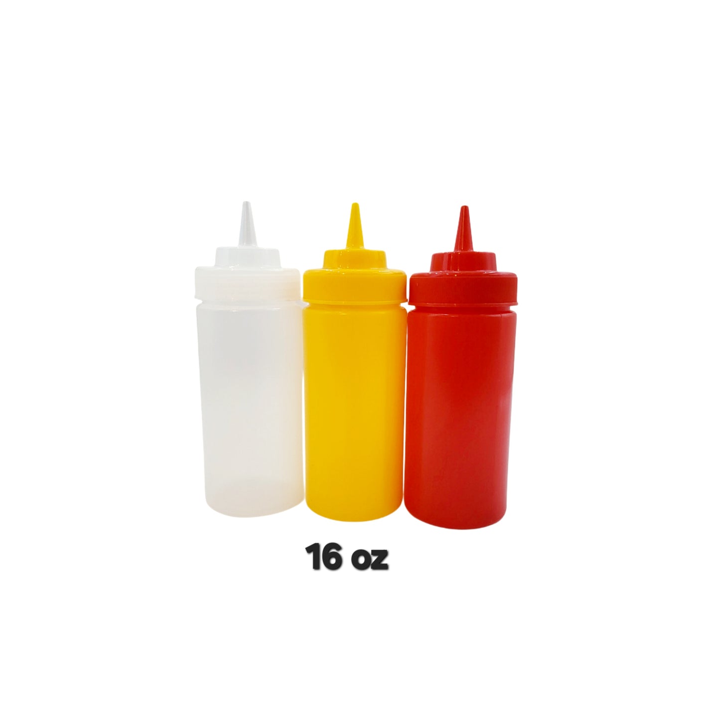 Plastic Condiment/Sauce Squeeze Bottles