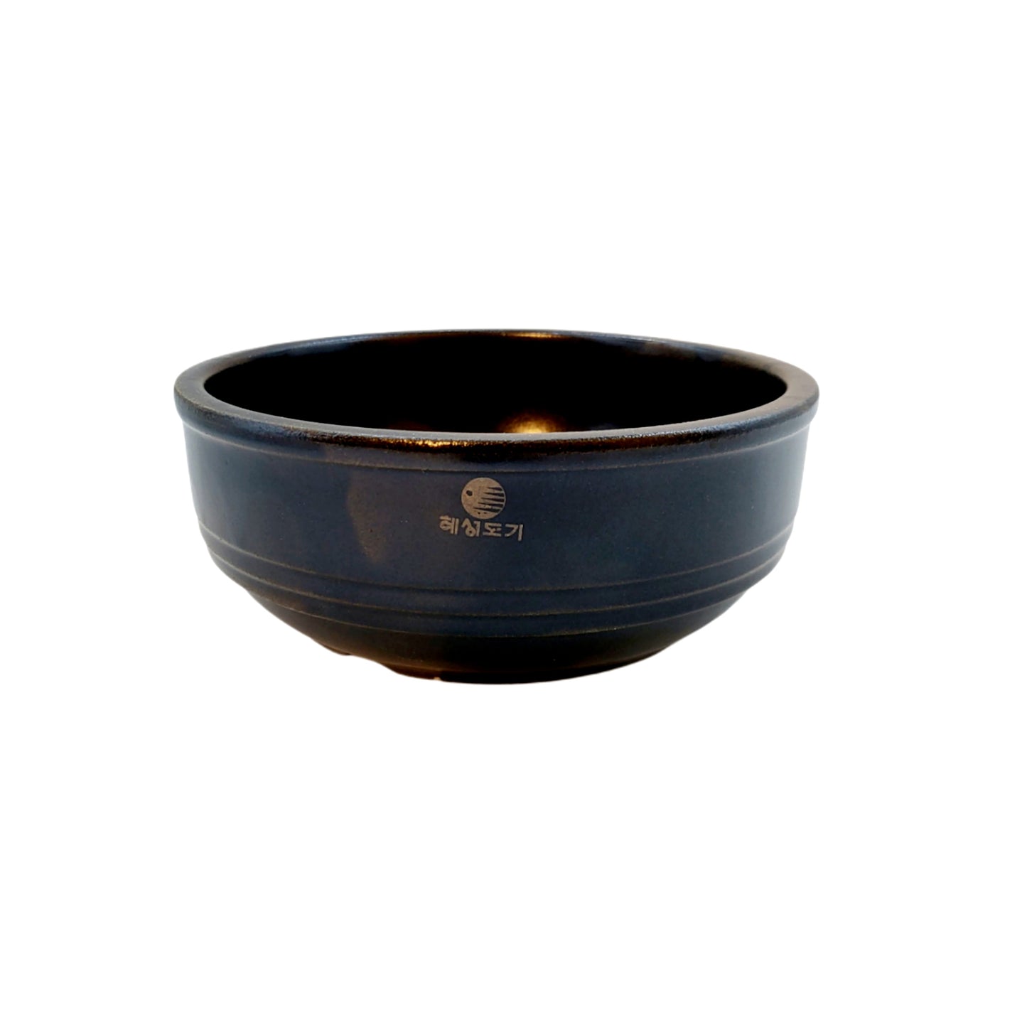 Korean Ttukbaegi Earthenware Soup Bowls – Bibimbap & Stew Type - Authentic Clay Pots for Stews & Soups - Made in Korea - 3 Sizes