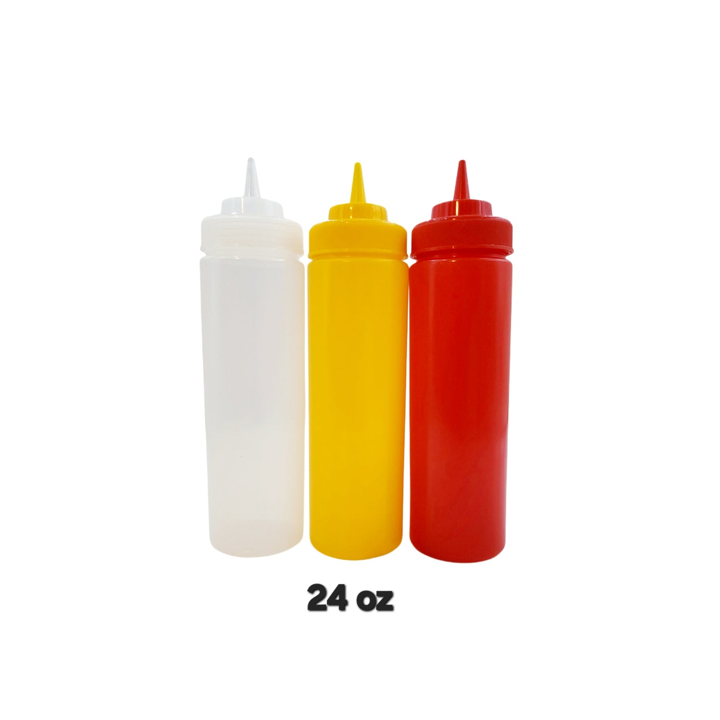 Plastic Condiment/Sauce Squeeze Bottles