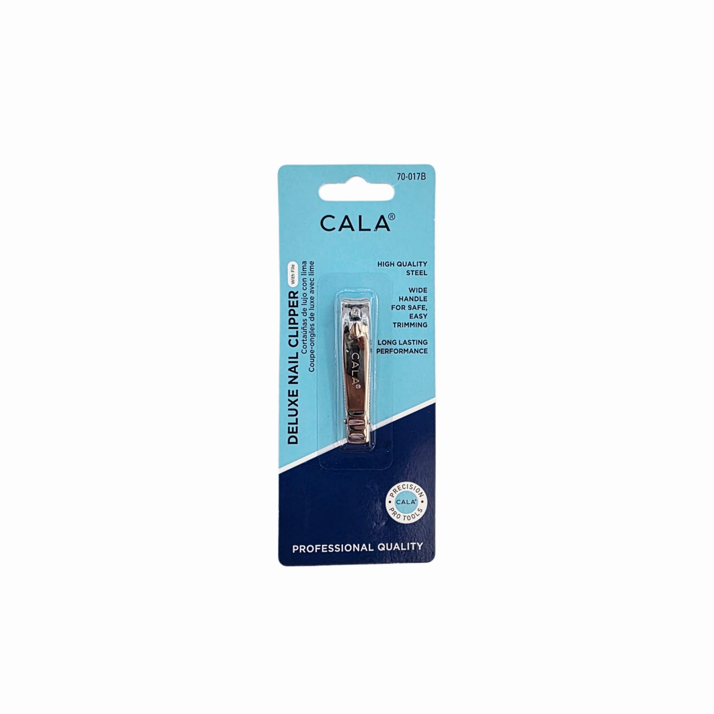 "Cala" Deluxe Nail Clipper w/ Attached Nail File