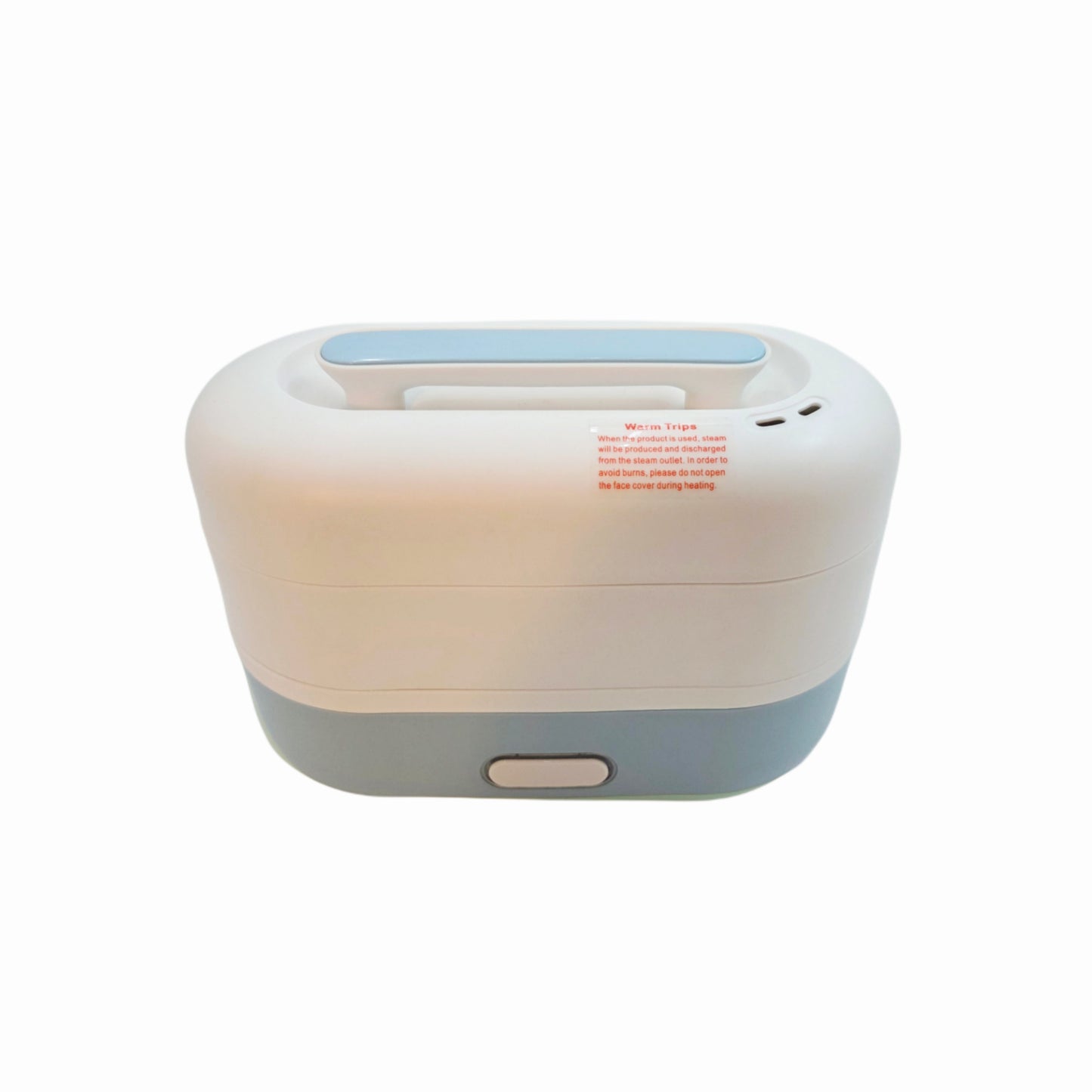 Food Safari Electric Cooking/Warming Lunch Box - 350W - 2-Layer Cooking - Stainless Steel Food Containers - Vacuum Pump Included