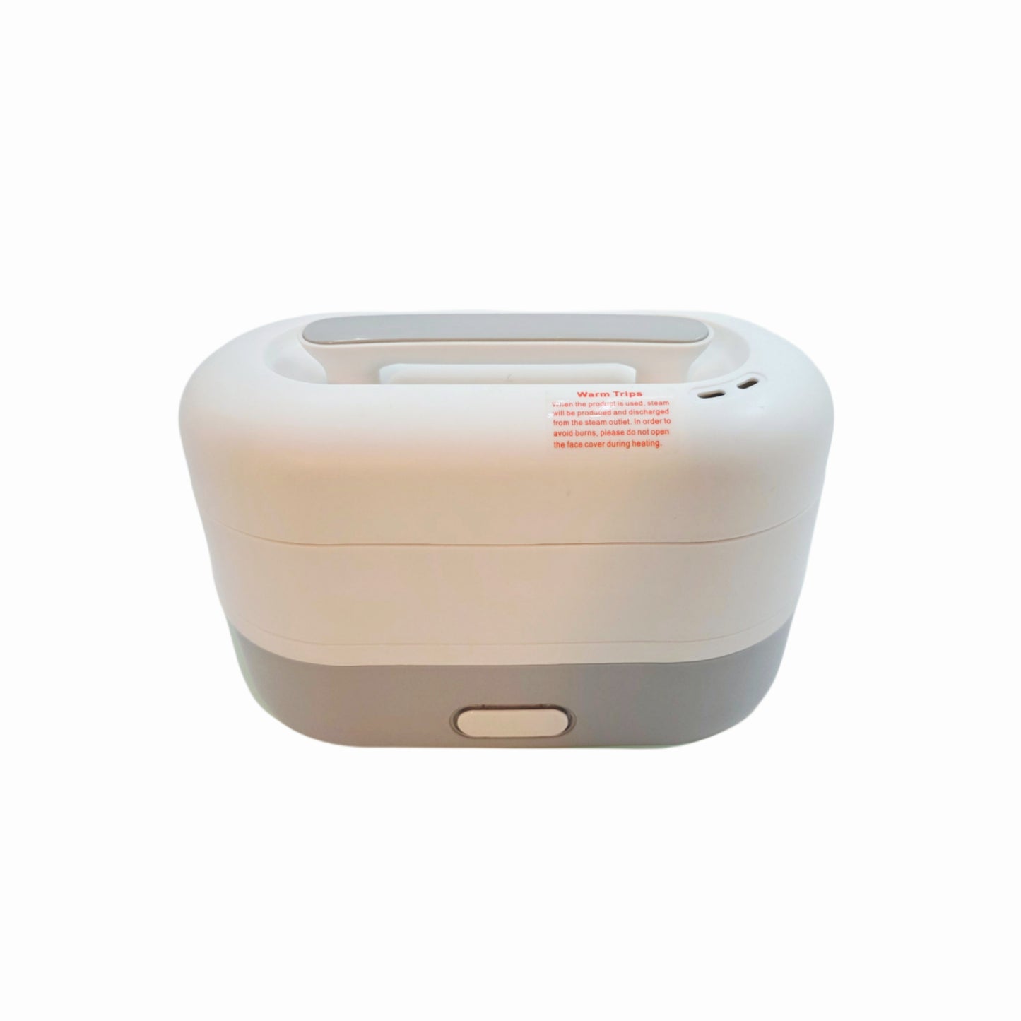 Food Safari Electric Cooking/Warming Lunch Box - 350W - 2-Layer Cooking - Stainless Steel Food Containers - Vacuum Pump Included