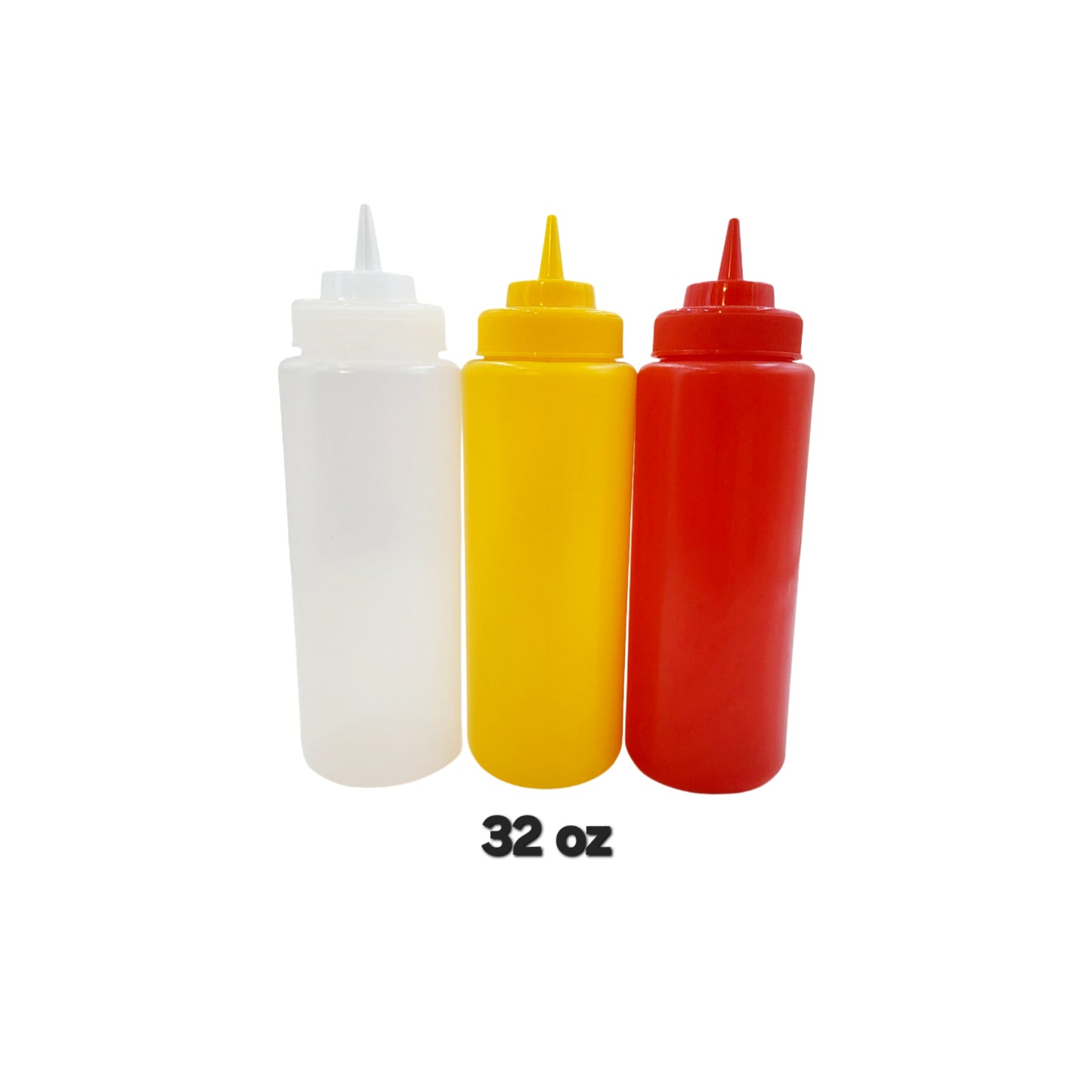 Plastic Condiment/Sauce Squeeze Bottles