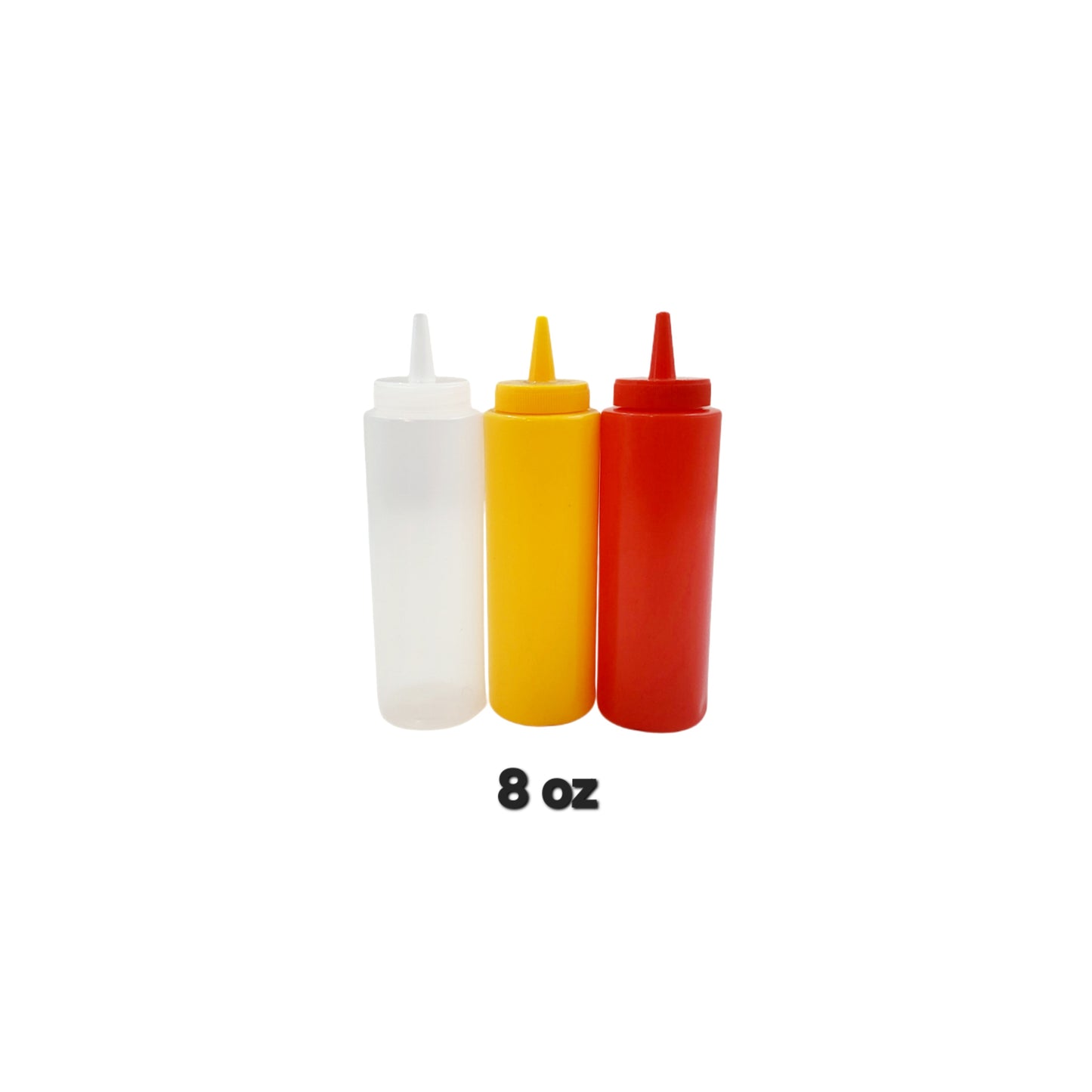 Plastic Condiment/Sauce Squeeze Bottles