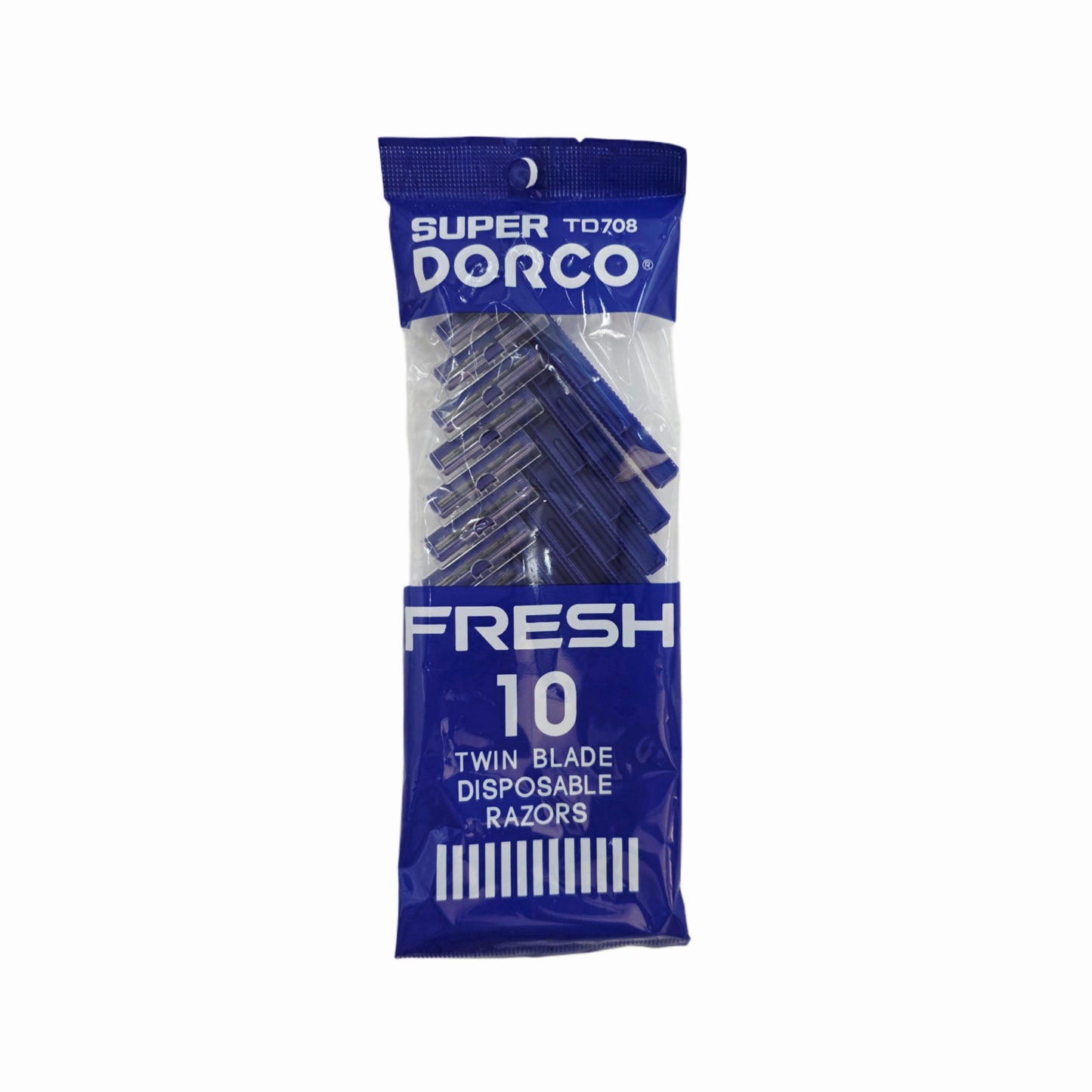 Super Dorco Fresh Twin Blade Disposable Razors (10-pack)