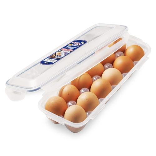 LocknLock (Lock & Lock) Rectangle Egg Container (HPL954 - Holds 12 Large Eggs)