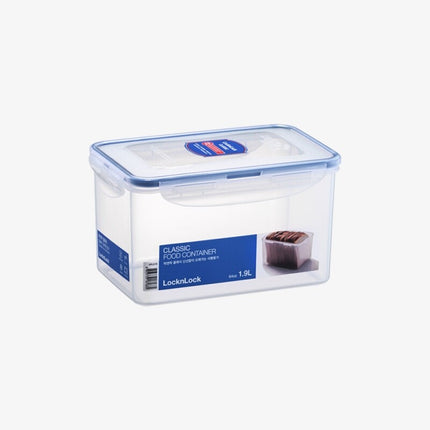 LocknLock Classic Food Container (HPL818 Rectangle - 1.9L / 64oz)