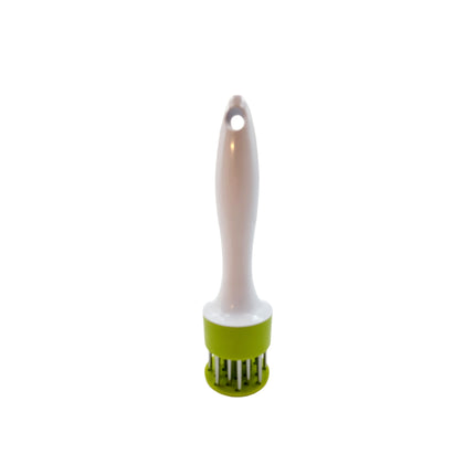 Handheld 24-Blade Meat Tenderizer – Spring-Loaded Stainless Steel Needles