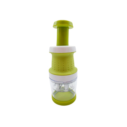 Mini Handheld Garlic & Herb Push-Top Chopper – Compact Manual Food Processor
