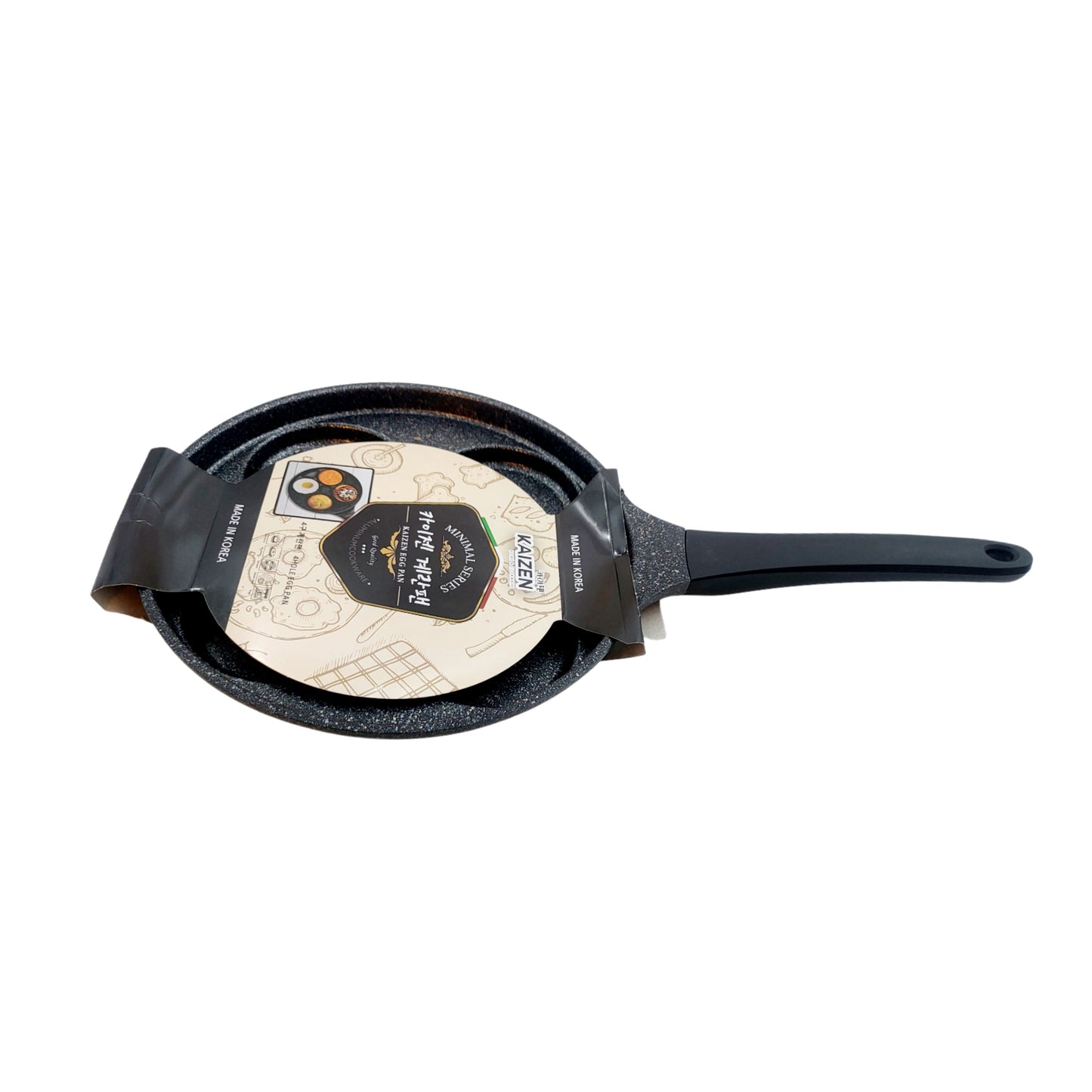 Kaizen 4-Hole Egg Fry Pan - Made in Korea