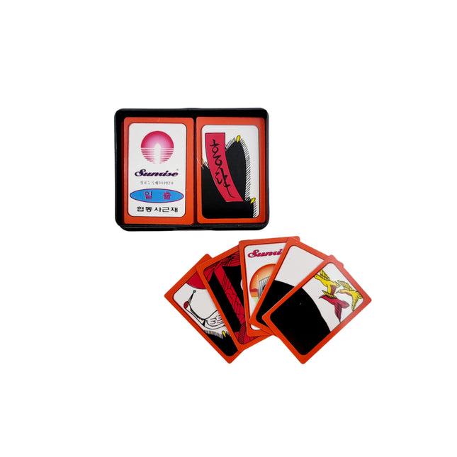Korean Hwatu Cards (Go-Stop aka Godori) - Traditional Korean Flower Card Poker Game - Made in Korea