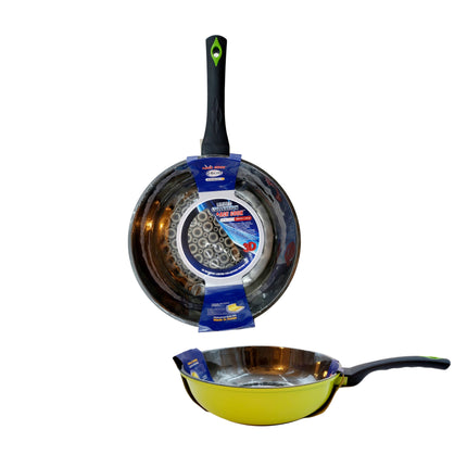 Ace Cook 3D Holographic Diamond Wok Pan 28cm (~11 inches) – Made in Korea