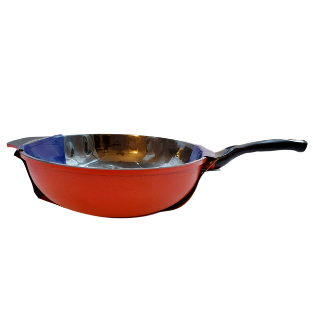 Ace Cook 3D Holographic Diamond Wok Pan 34cm (~13.5 inches) – Made in Korea
