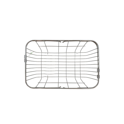 Expandable Stainless Steel Over-the-Sink Dish Drying Rack Basket – Small – 12.5" to 16.5"