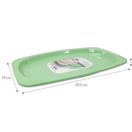3-pack of Snazzy Simple Oval Color Tray "Large" - Made in Korea