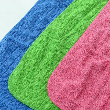 Washable/Reusable All Purpose Small Microfiber Cleaning Towels (Pack of 4 pcs)