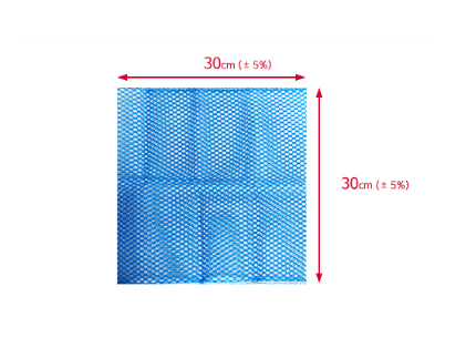 Ilynn/Seawon Mesh Scrubbers (3-pack) - Made in Korea