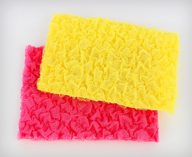 Wellbeing Kwang Scrubbing Sponge Pads (2-pack) - Made in Korea