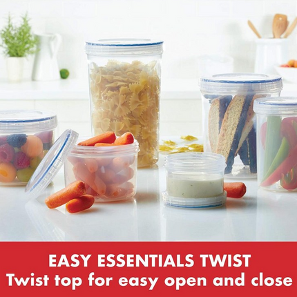 LocknLock Twist Food Container (LLS131 Round - 640ml / 22oz)