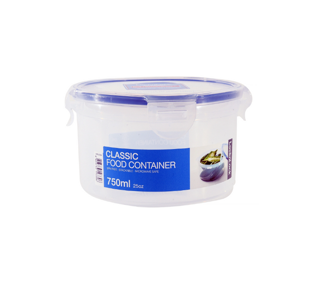 LocknLock Classic Food Container (HPL933A Round Container - 750ml / 25oz)