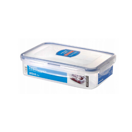 LocknLock Classic Food Container (HPL816 Rectangle - 800ml / 27oz)