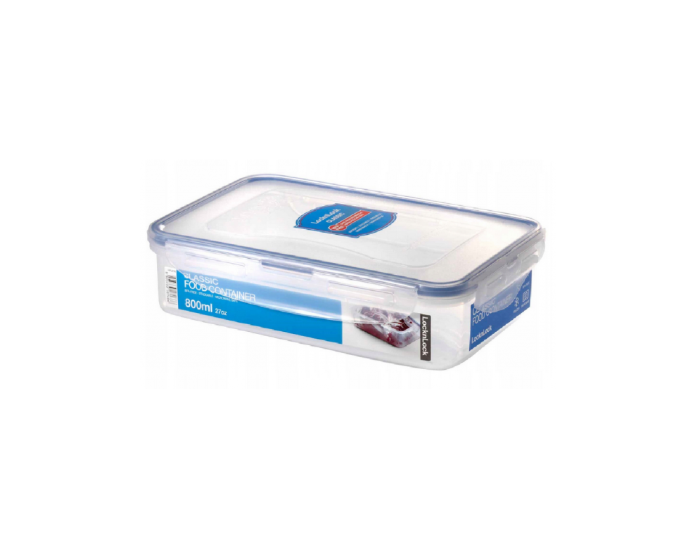 LocknLock Classic Food Container (HPL816 Rectangle - 800ml / 27oz)