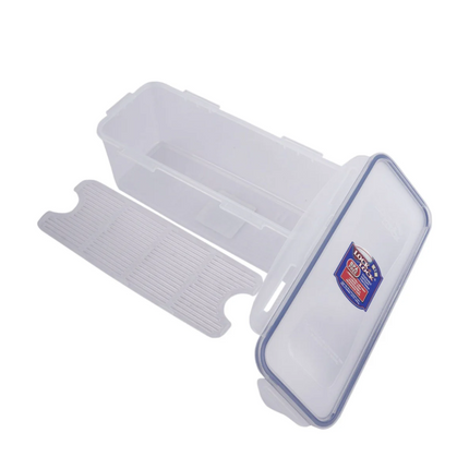 LocknLock Classic Food Container (HPL844 Rectangle - 2.0L / 67oz)