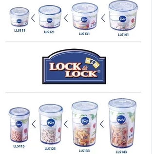 LocknLock Twist Food Container (LLS121 Round - 360ml / 12oz)